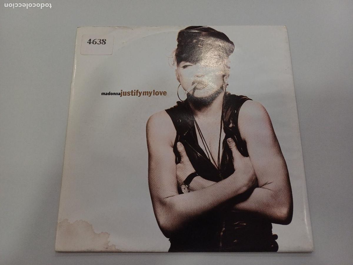 Discos de vinilo: MADONNA/JUSTIFY MY LOVE/SINGLE. - Foto 1