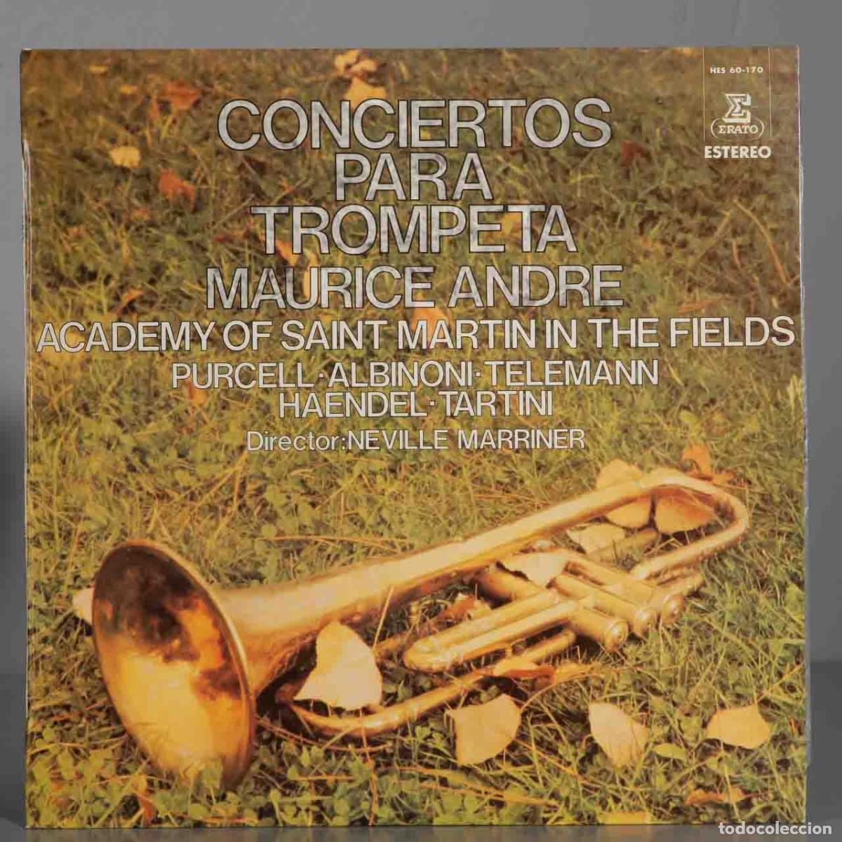 Discos de vinilo: LP. CONCIERTOS PARA TROMPETA. MARRINER. ANDRE - Foto 1