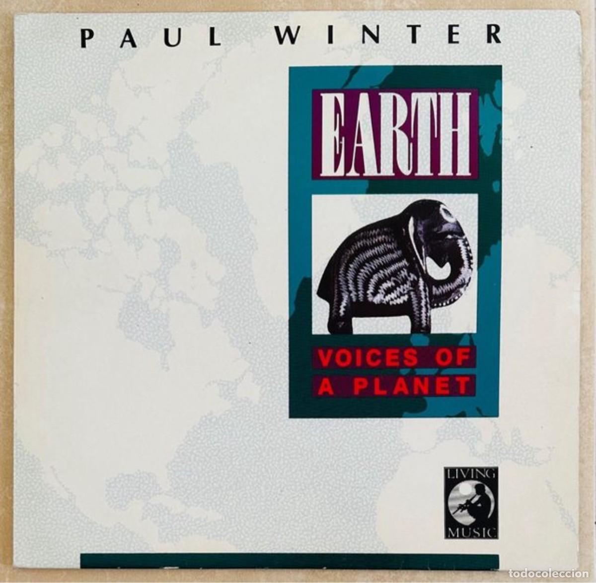 Discos de vinilo: PAUL WINTER VINILO LP VOICES PLANET + INSERT COMO NUEVO - Foto 2
