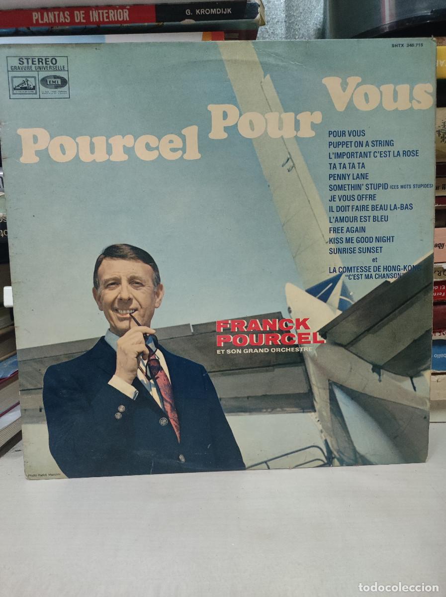 Discos de vinilo: POURCEL YOUR VOUS FRANCK POURCEL - Foto 1