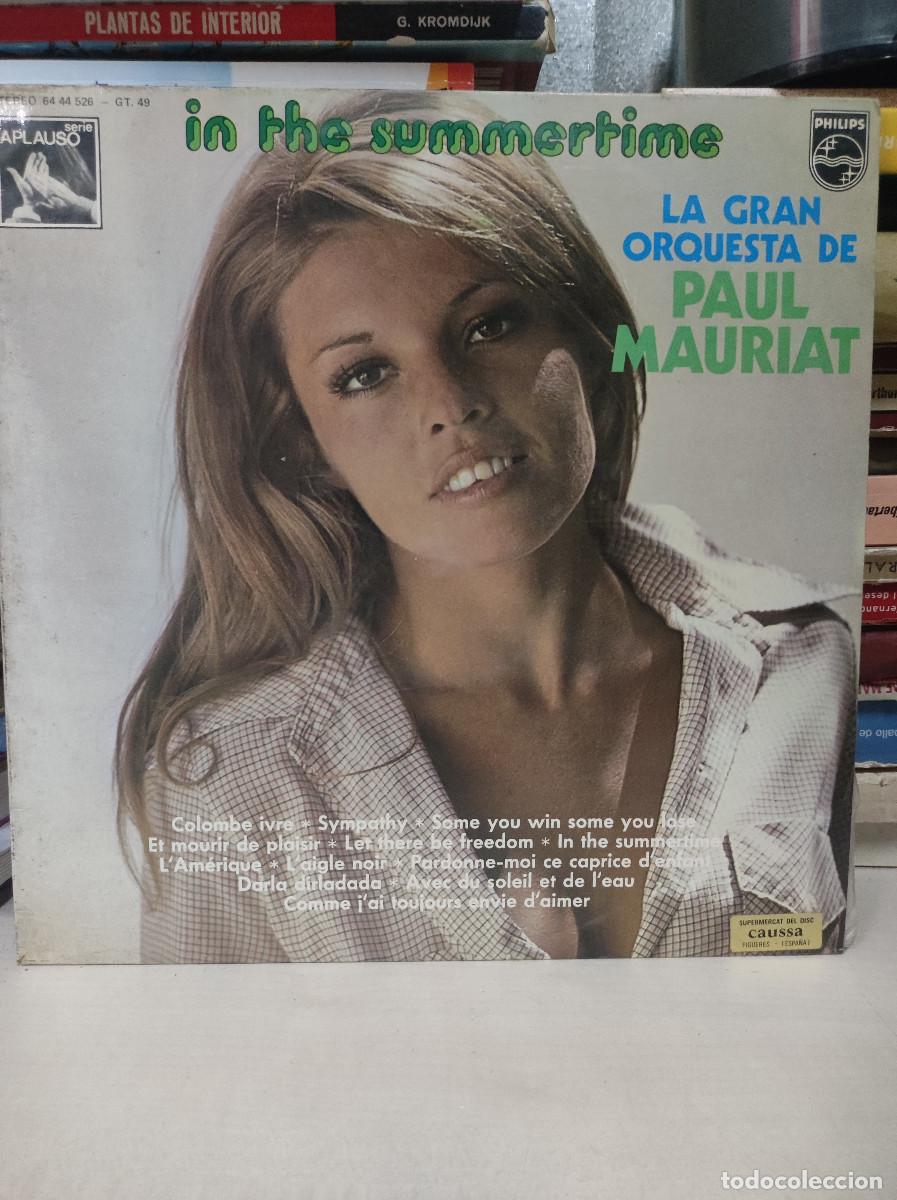 Discos de vinilo: PAUL MAURIAT IN THE SUMMERTIME - Foto 1
