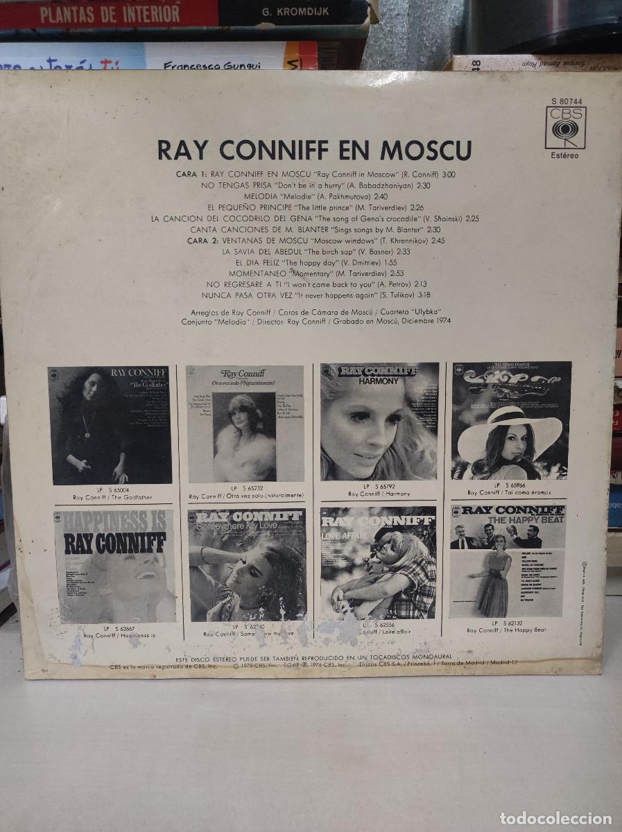 Discos de vinilo: Ray Conniff &ndash; Ray Conniff En Mosc&uacute; - Foto 2