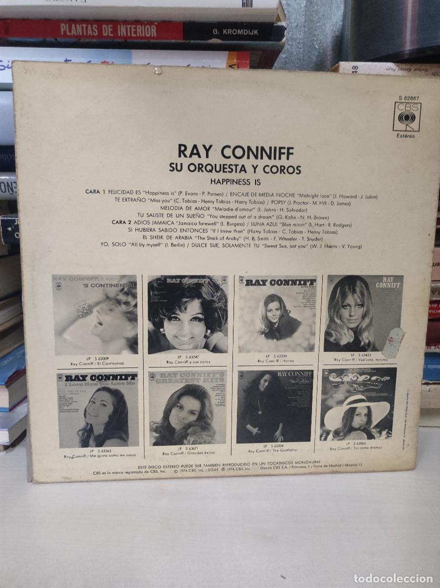 Discos de vinilo: Ray Conniff, His Singers, His Orchestra &ndash; Happiness Is - Foto 2