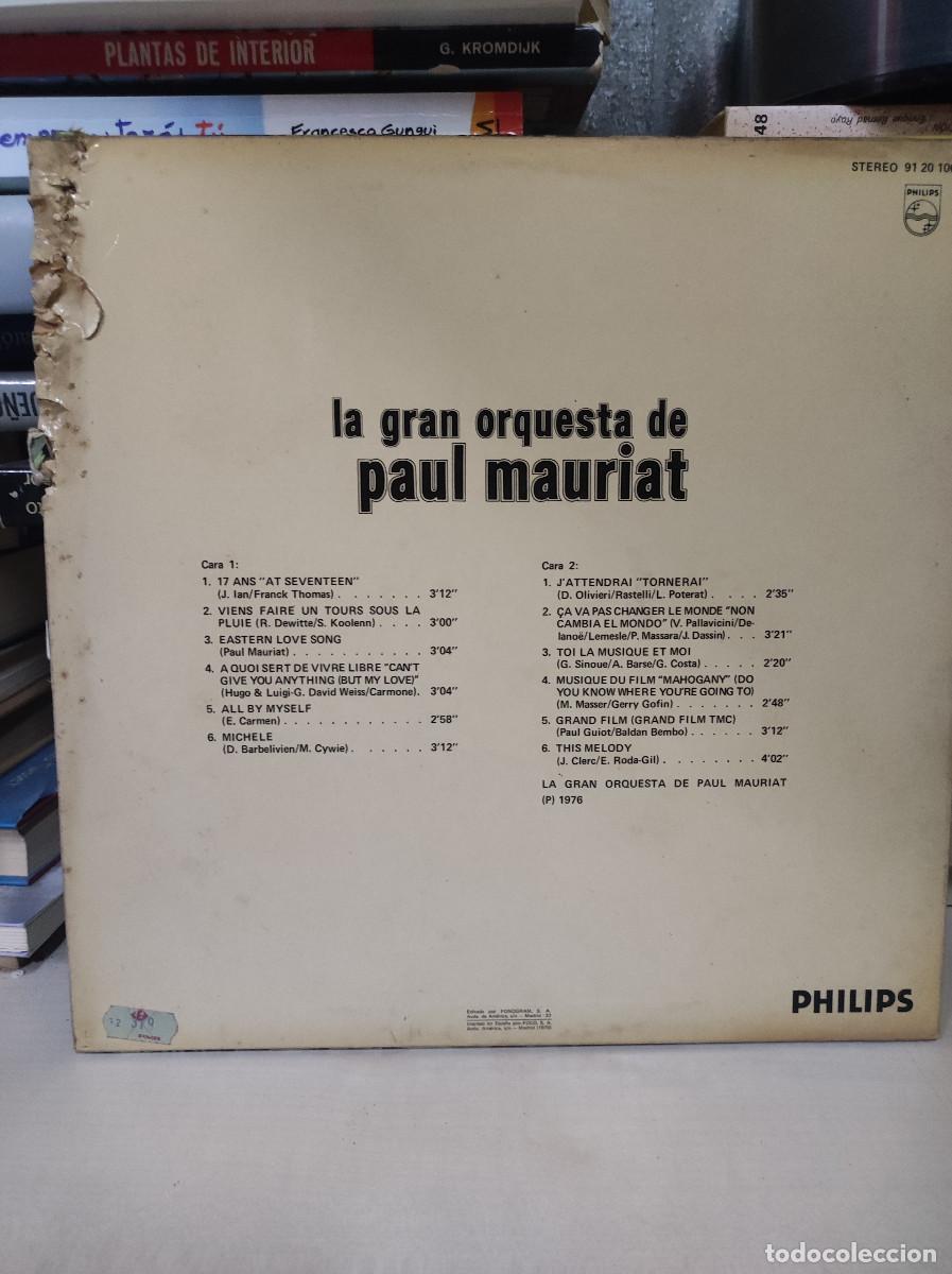 Discos de vinilo: PAUL MAURIAT MICHELE - Foto 2