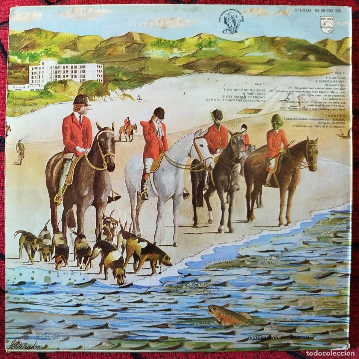 Discos de vinilo: GENESIS ** Foxtrot ** VINILO LP REEDICION 1984 - Foto 2