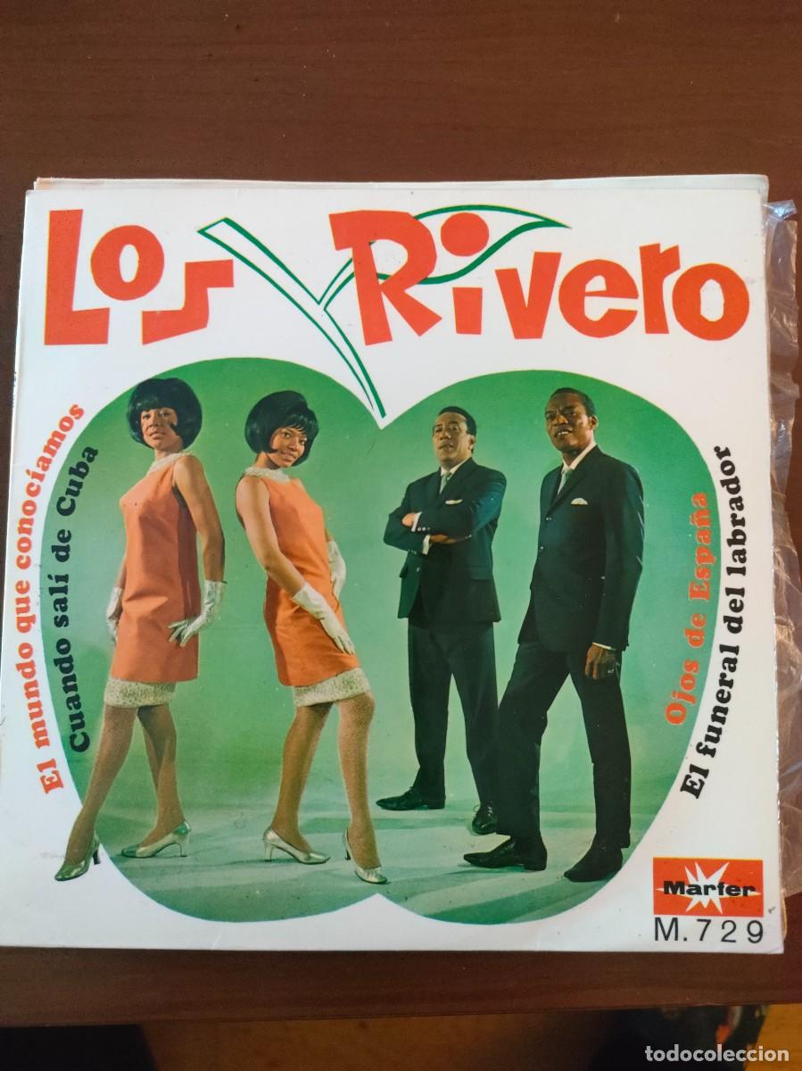 Discos de vinilo: LOS RIVERO. CUANDO SALI DE CUBA - Foto 1