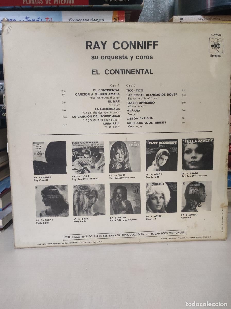 Discos de vinilo: Ray Conniff And His Orchestra & Chorus &ndash; s Continental - Foto 2