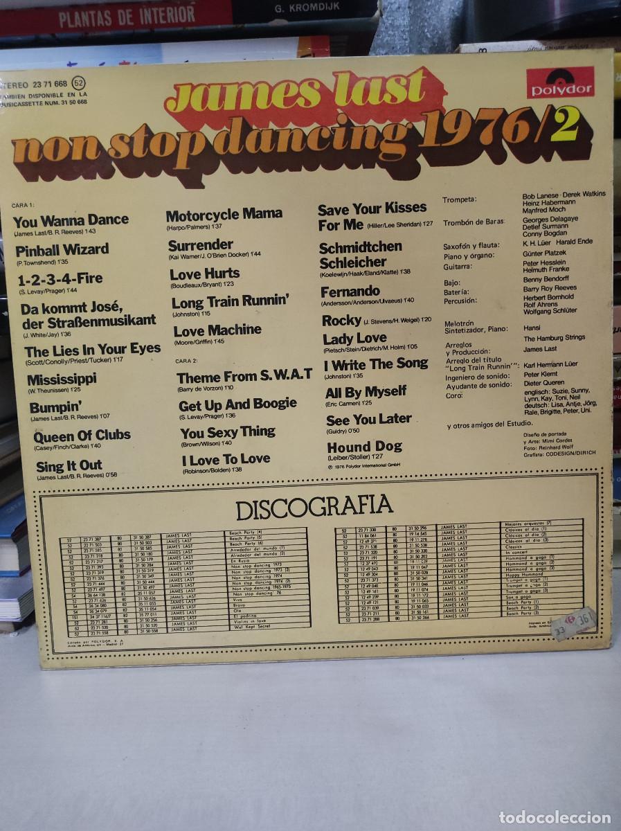 Discos de vinilo: James Last &ndash; Non Stop Dancing 1976/2 - Foto 2