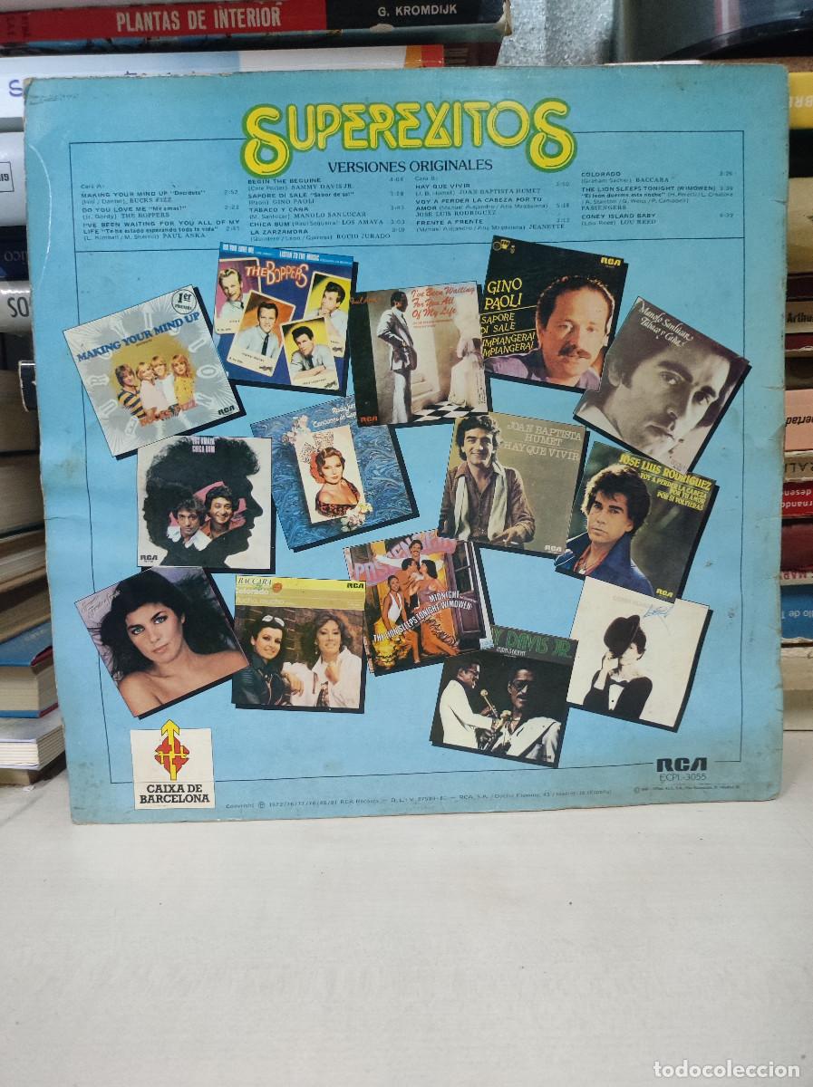 Discos de vinilo: SUPEREXITOS VERSIONES ORIGINALES - Foto 2