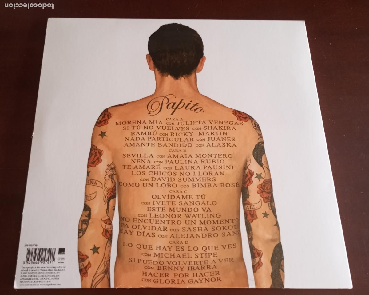 Discos de vinilo: MIGUEL BOSE - PAPITO -2 LP.S + CD - 2022 - Foto 2