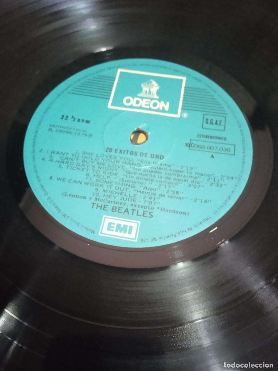Discos de vinilo: The Beatles.20 exitos de oro. - Foto 2