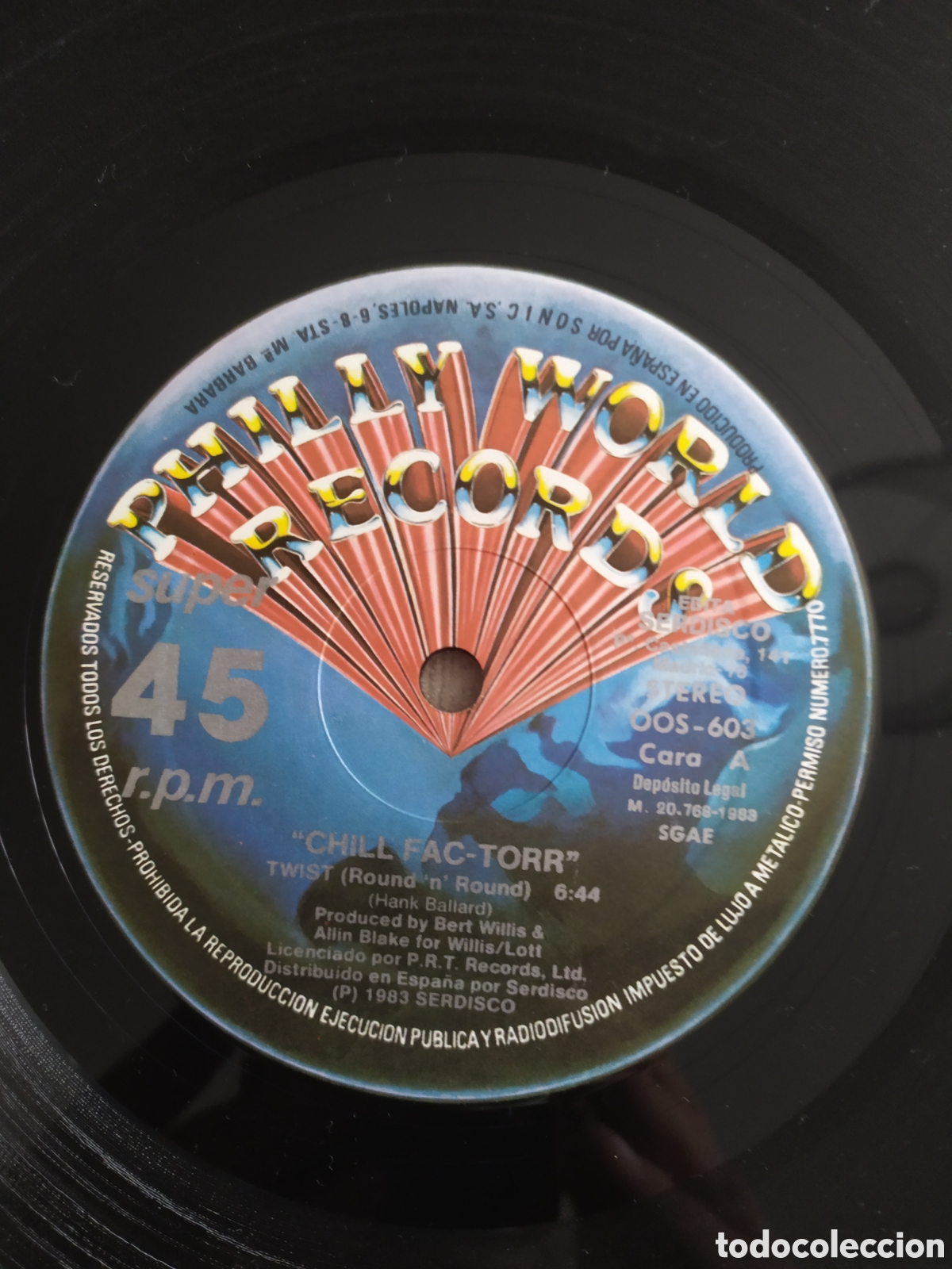 Discos de vinilo: Maxi single Chill Fac-torr. Twist (Round & round) - Foto 3