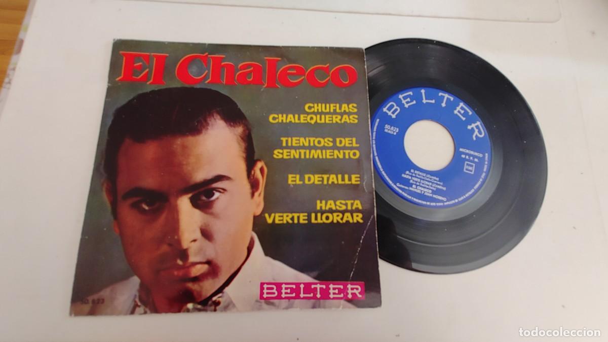 Discos de vinilo: EL CHALECO-EP CHUFLAS CHALEQUERAS +3 - Foto 1