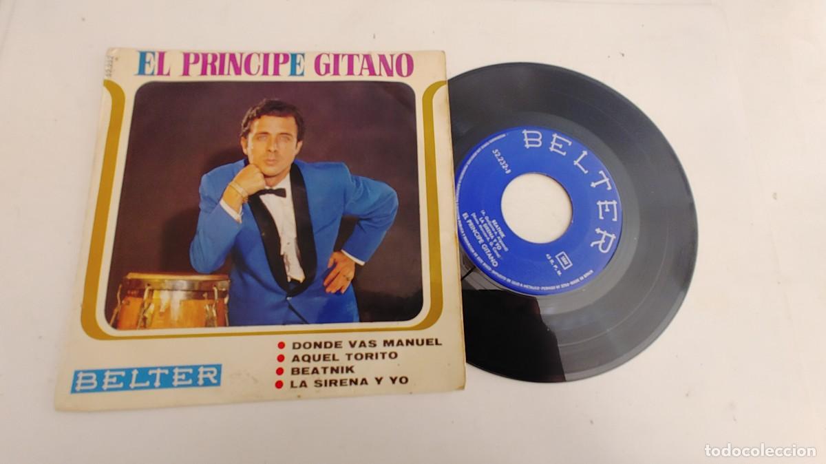 Discos de vinilo: EL PRINCIPE GITANO-EP DONDE VAS MANUEL +3 - Foto 1