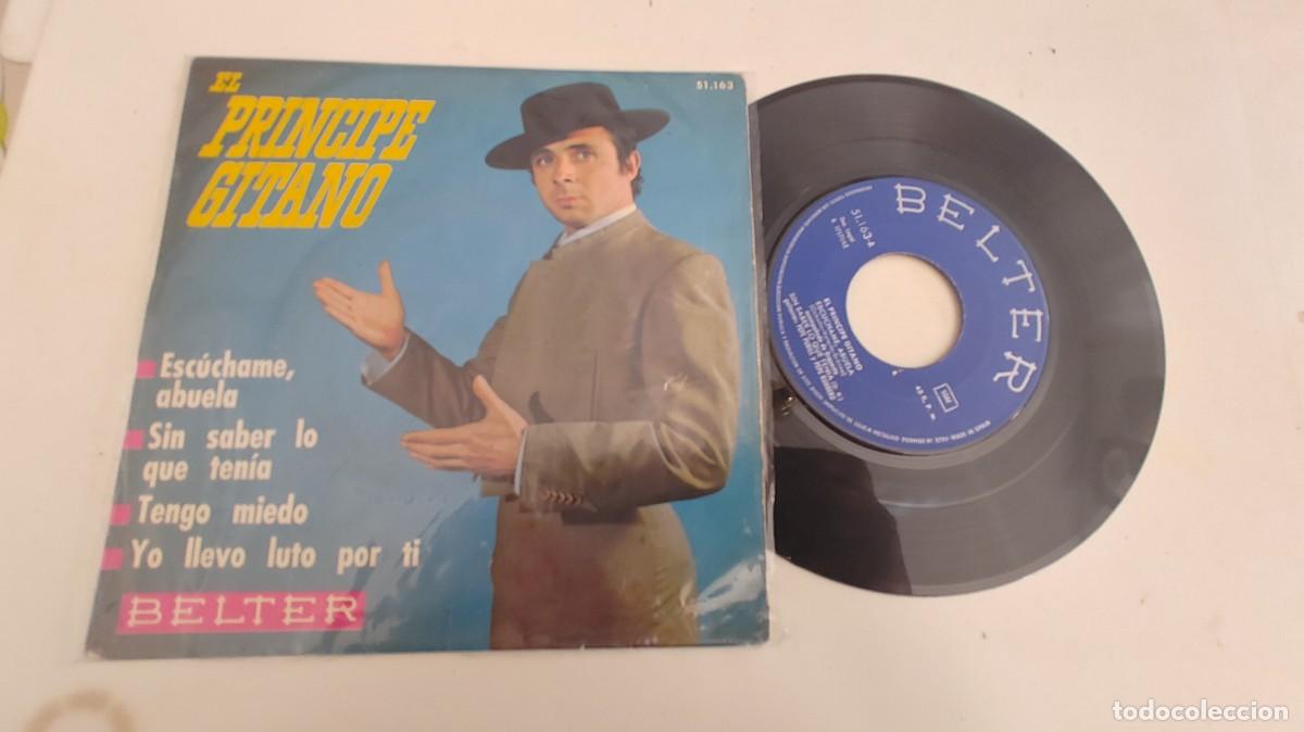 Discos de vinilo: EL PRINCIPE GITANO-EP ESCUCHAME ABUELA +3 - Foto 1