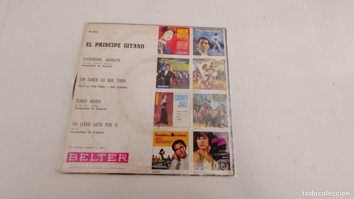 Discos de vinilo: EL PRINCIPE GITANO-EP ESCUCHAME ABUELA +3 - Foto 2