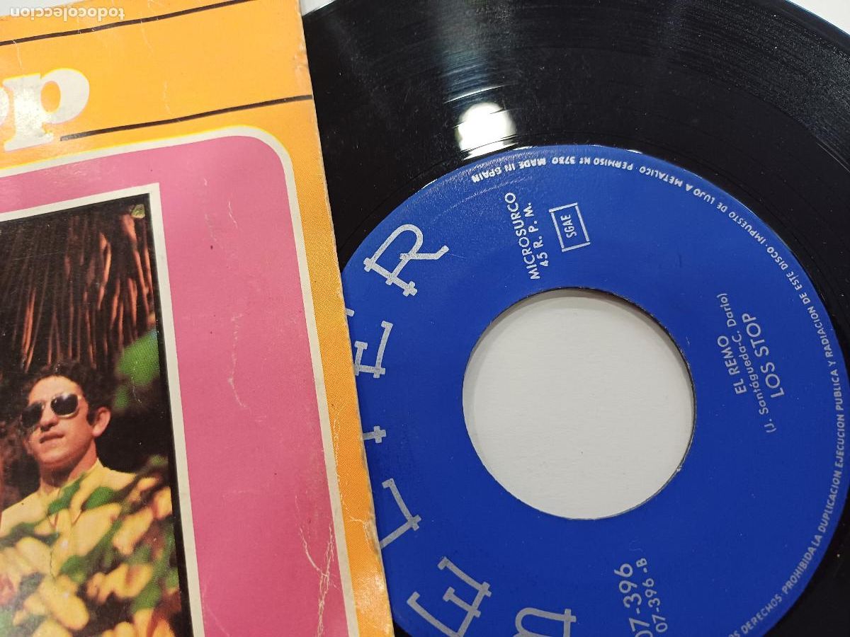 Discos de vinilo: LOS STOP/TRES COSAS/SINGLE. - Foto 2