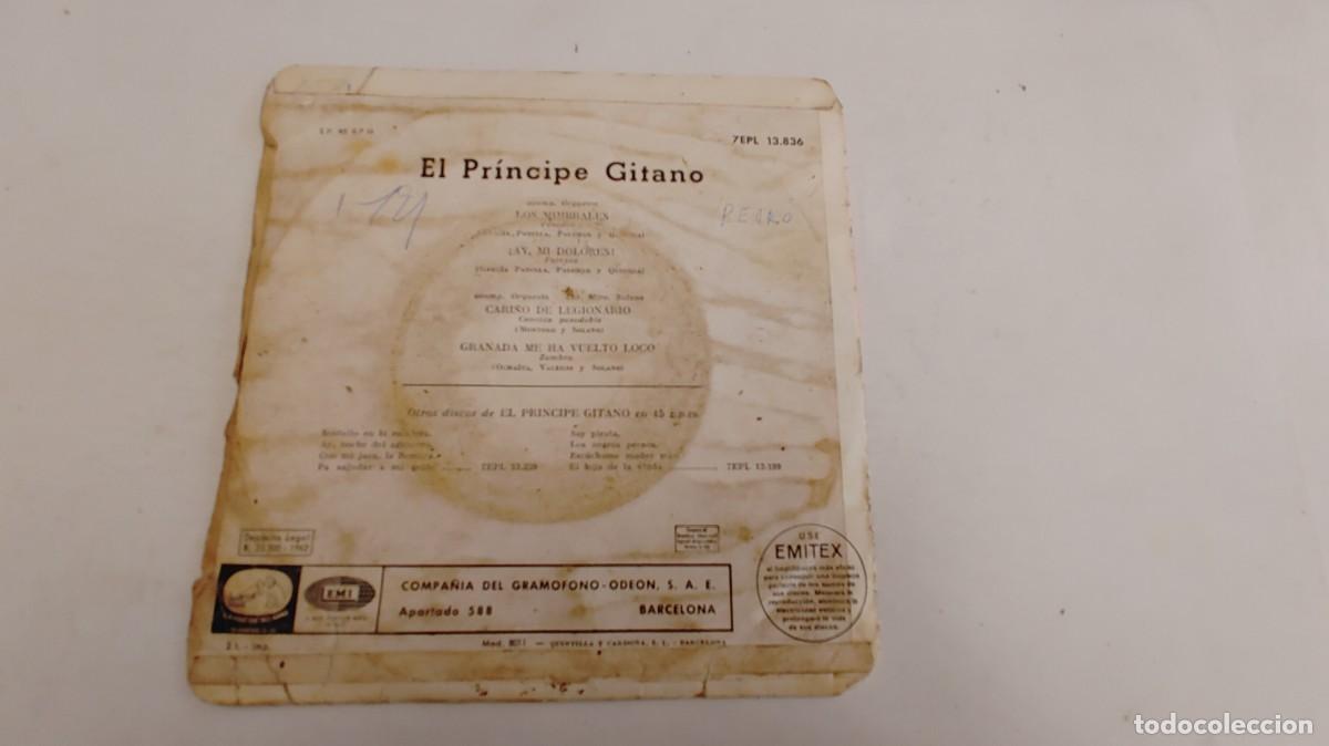 Discos de vinilo: EL PRINCIPE GITANO-EP LOS MIMBRALES +3-PORT.REGULAR - Foto 2