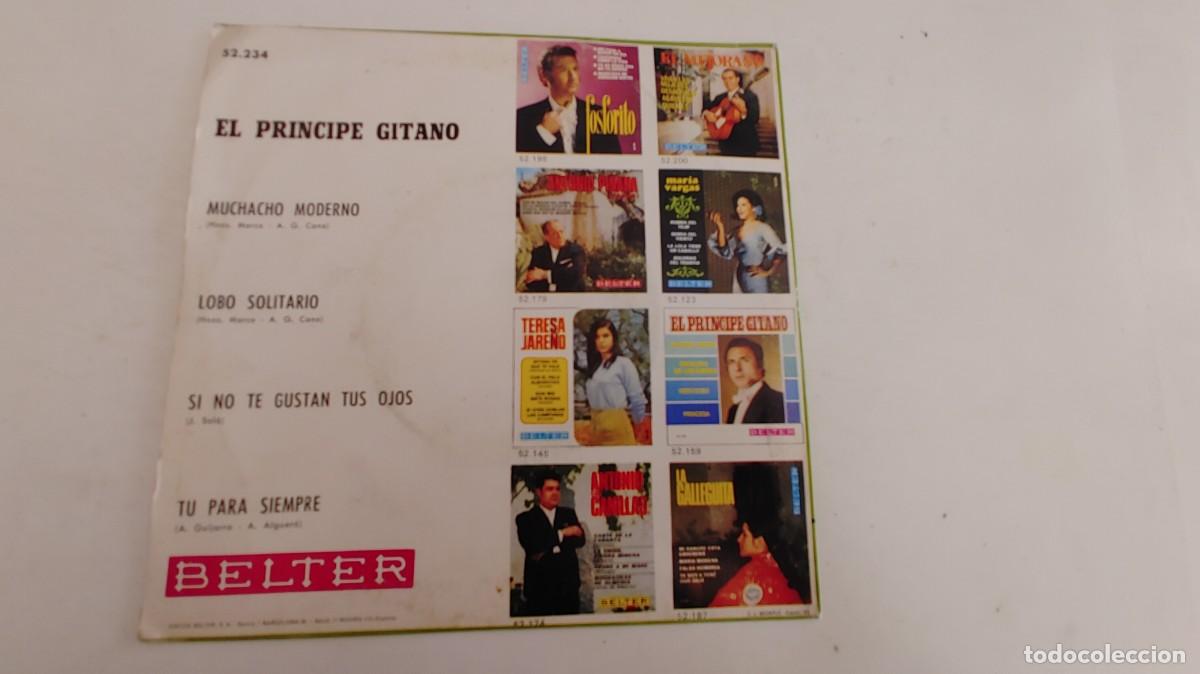 Discos de vinilo: EL PRINCIPE GITANO-EP MUCHACHO MODERNO +3 - Foto 2
