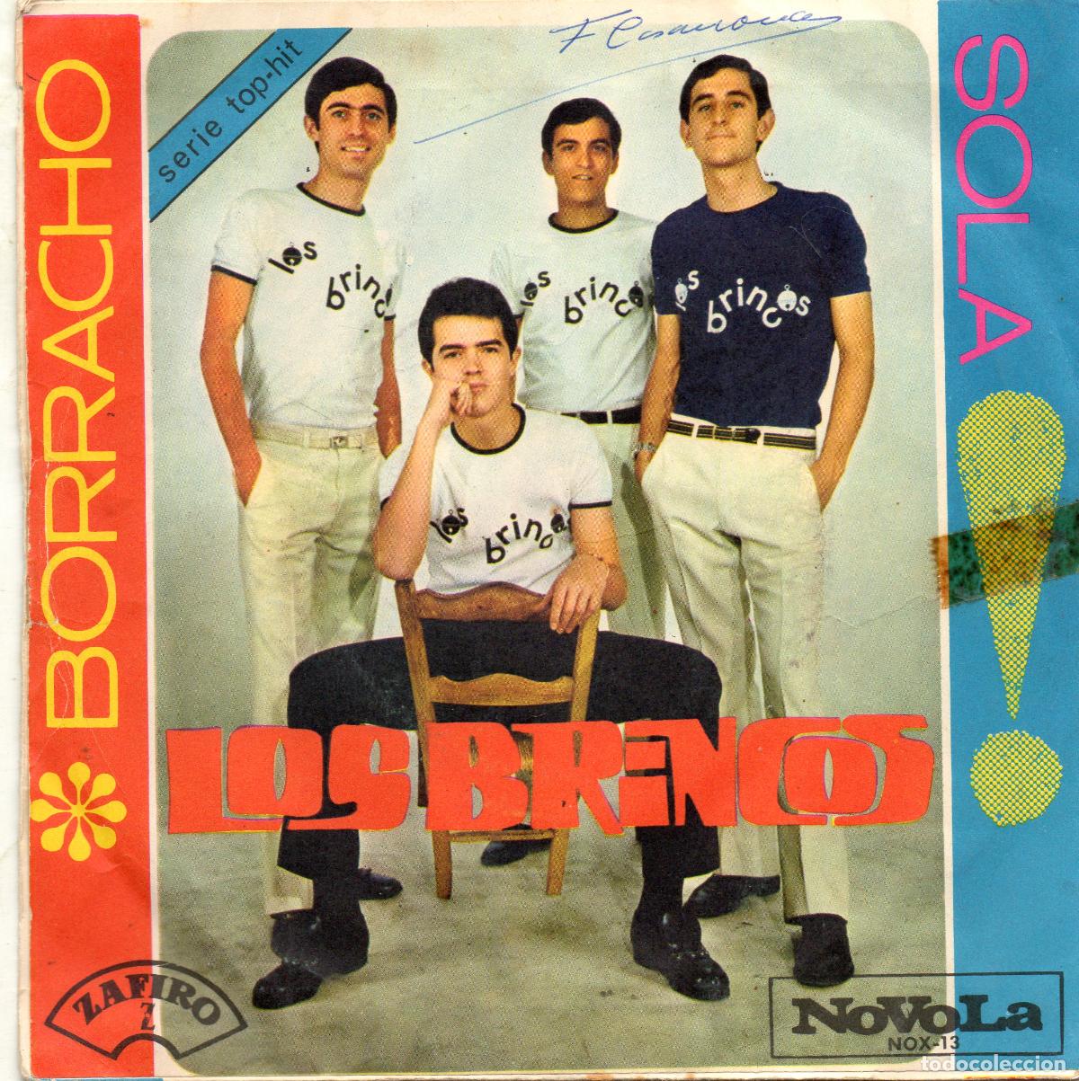Discos de vinilo: LOS BRINCOS - BORRACHO - 1965 - Foto 2