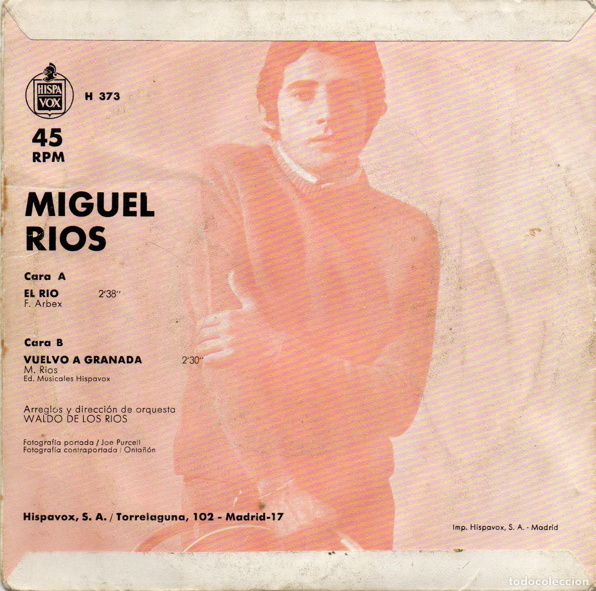 Discos de vinilo: MIGUEL RIOS - EL RIO - 1968 - Foto 2