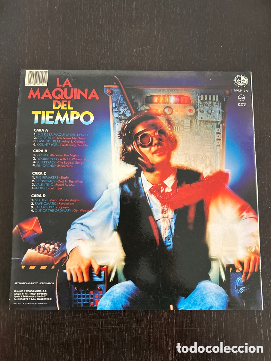 Discos de vinilo: Discos vinilo &ldquo;La m&aacute;quina del tiempo&rdquo; - Foto 2