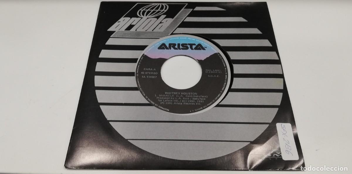 Discos de vinilo: SCO29-Whitney Houston - Miracle (7&rdquo;) - Foto 1