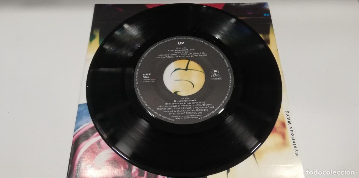 Discos de vinilo: SCO29-U2 - Mysterious Ways (7&rdquo;) - Foto 3