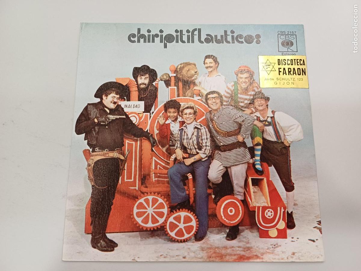Discos de vinilo: CHIRIPITIFLAUTICOS/SINGLE. - Foto 1