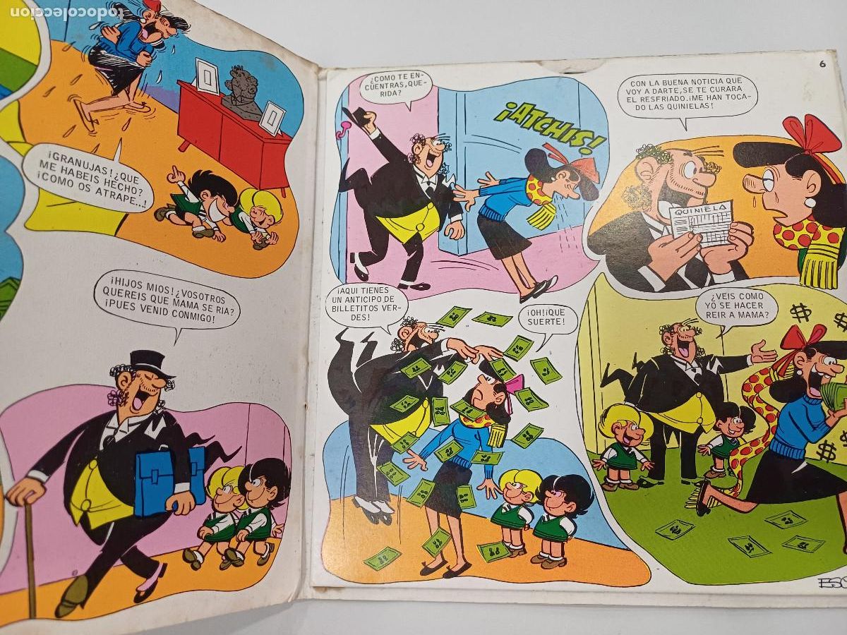Discos de vinilo: ZIPI ZAPE/RISA MUCHA RISA/SINGLE COMIC. - Foto 3