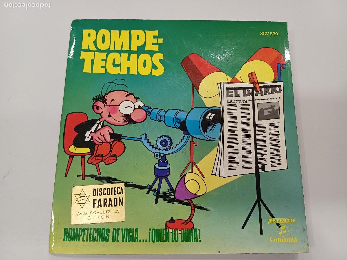 Discos de vinilo: ROMPETECHOS/ROMPETECHOS DE VIGIA .......QUIEN LO DIRIA/SINGLE COMIC. - Foto 1