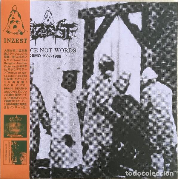 Discos de vinilo: Inzest &ndash; Violence Not Words lp - Foto 1