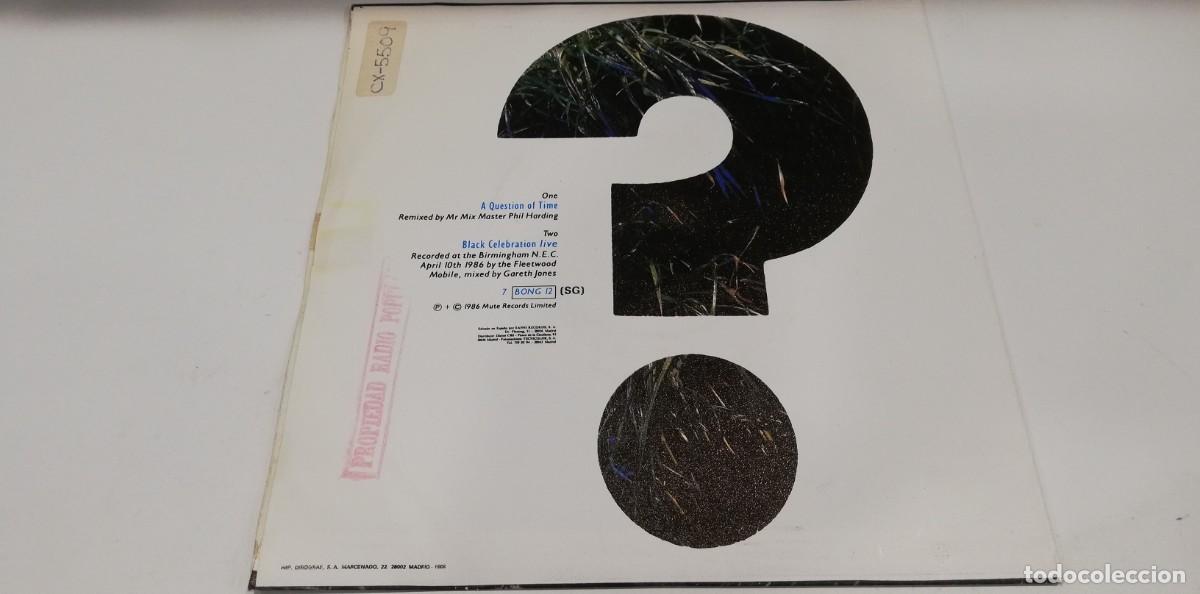 Discos de vinilo: SCO29-Depeche Mode - A Question Of Time (Remix) (7&rdquo;, Single) - Foto 2