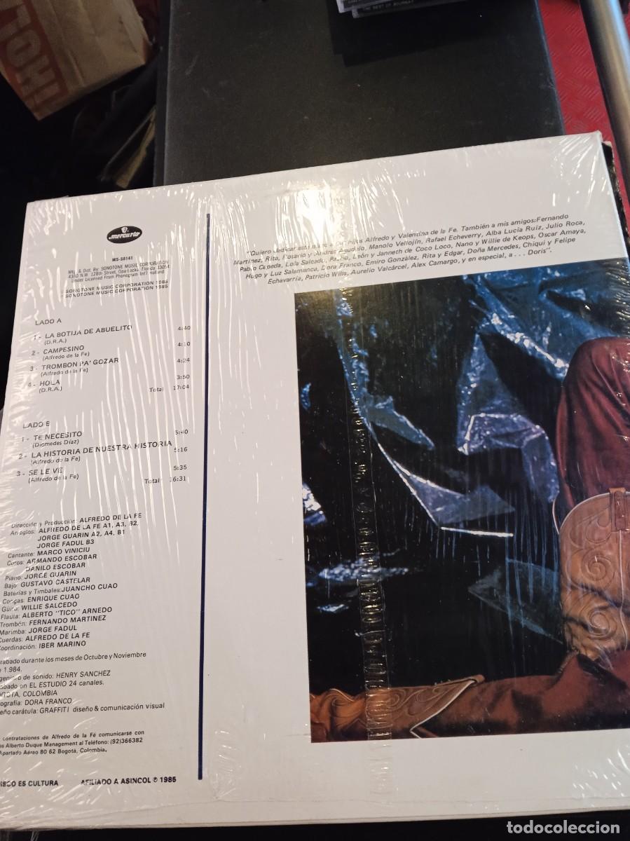 Discos de vinilo: ALFREDO DE LA FE- MADE IN COLOMBIA. LP MINT - Foto 2