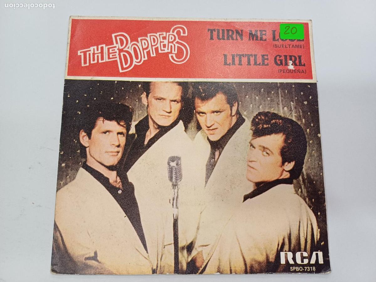 Discos de vinilo: THE BOPPERS/TURN ME LOSE/SINGLE. - Foto 1