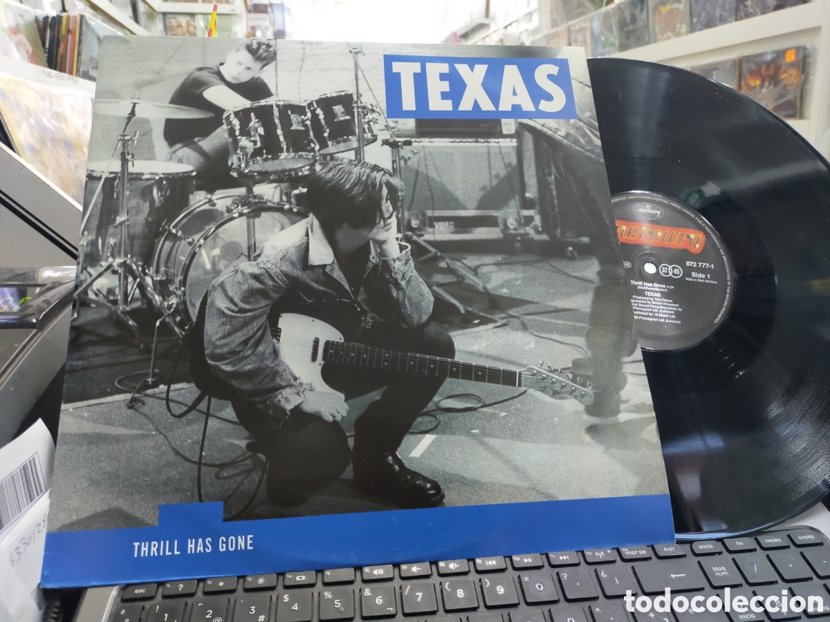 Discos de vinilo: Texas maxi thrill has gone Alemania 1989 - Foto 1