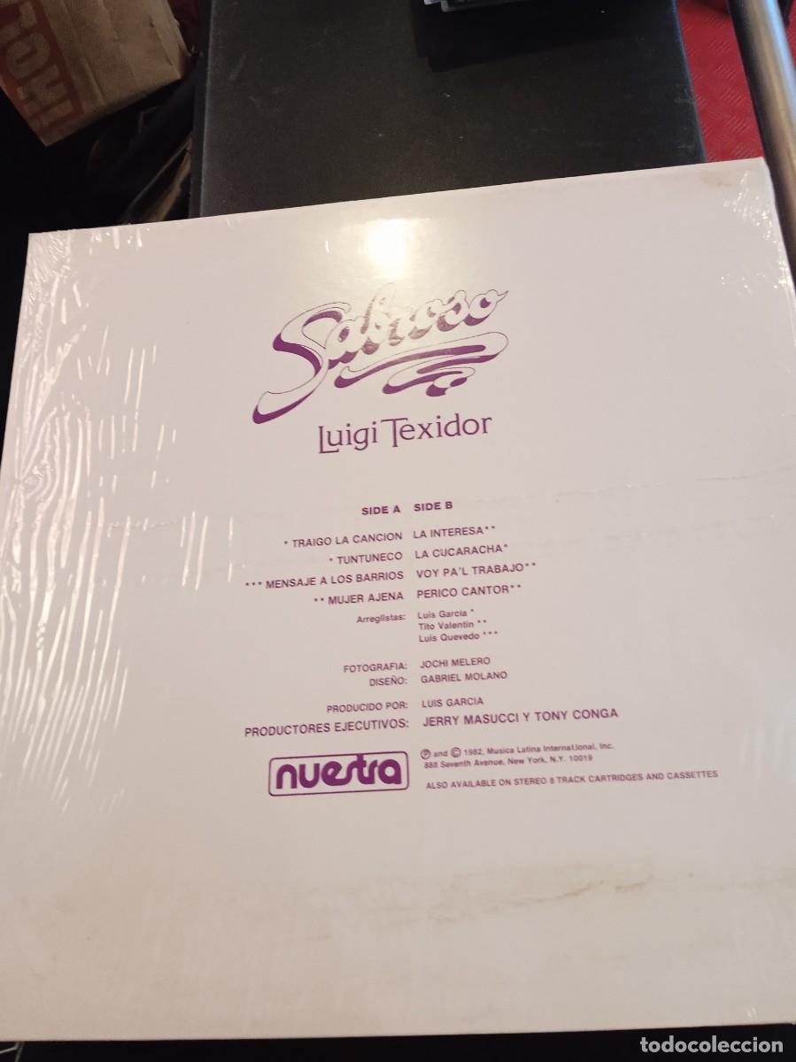 Discos de vinilo: LUIGI TEIXIDOR- SABROSO. LP MINT - Foto 2