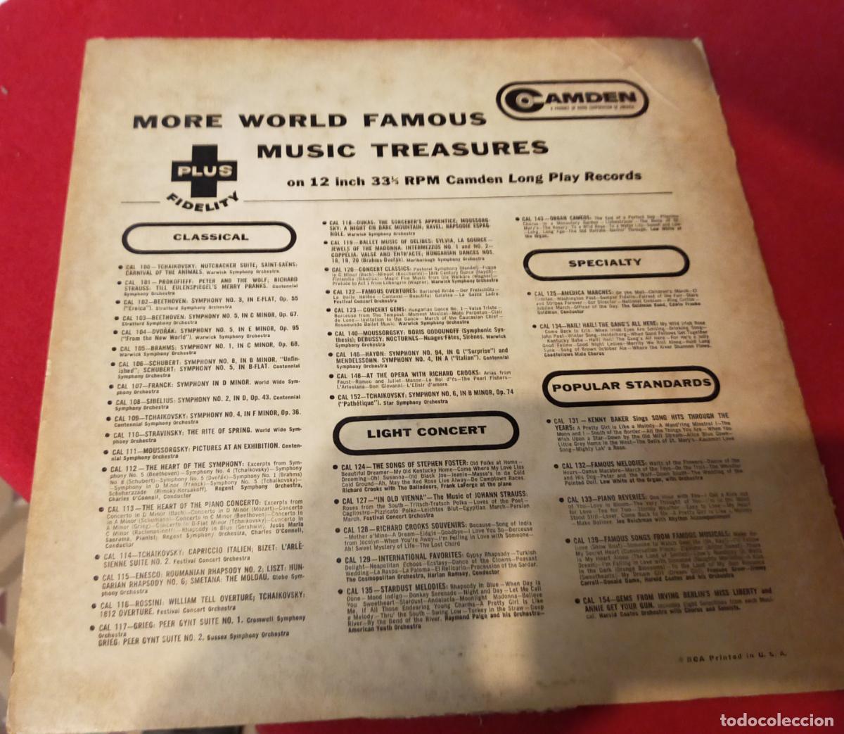 Discos de vinilo: TCHAIKOVSKY - SYMPHONY NO.5 IN E MINOR OP.4-LP - Foto 2