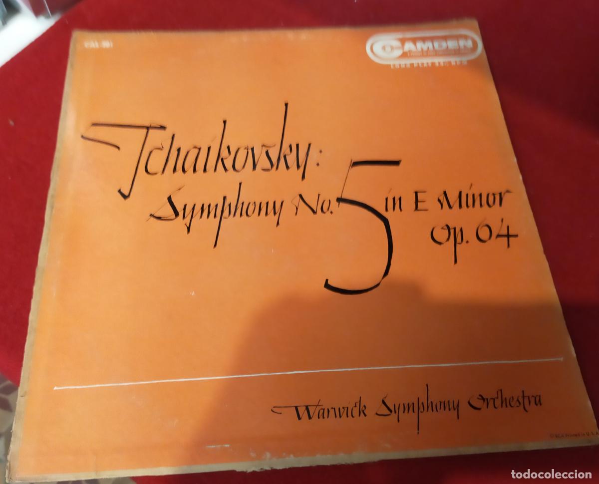 Discos de vinilo: TCHAIKOVSKY - SYMPHONY NO.5 IN E MINOR OP.4-LP - Foto 1