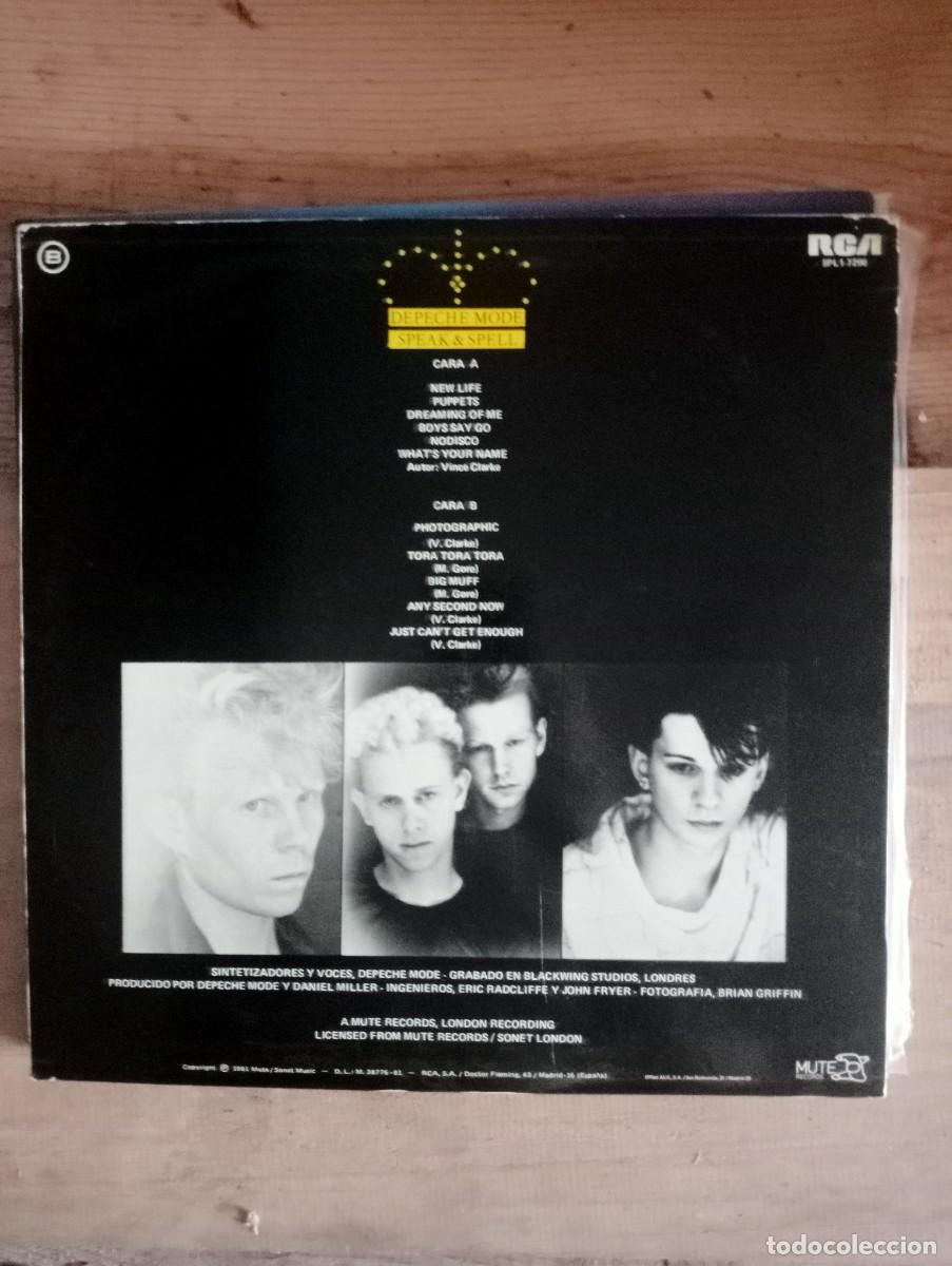 Discos de vinilo: Depeche Mode - Speak & Spell = Explicate (LP, Album, Son) - Foto 2