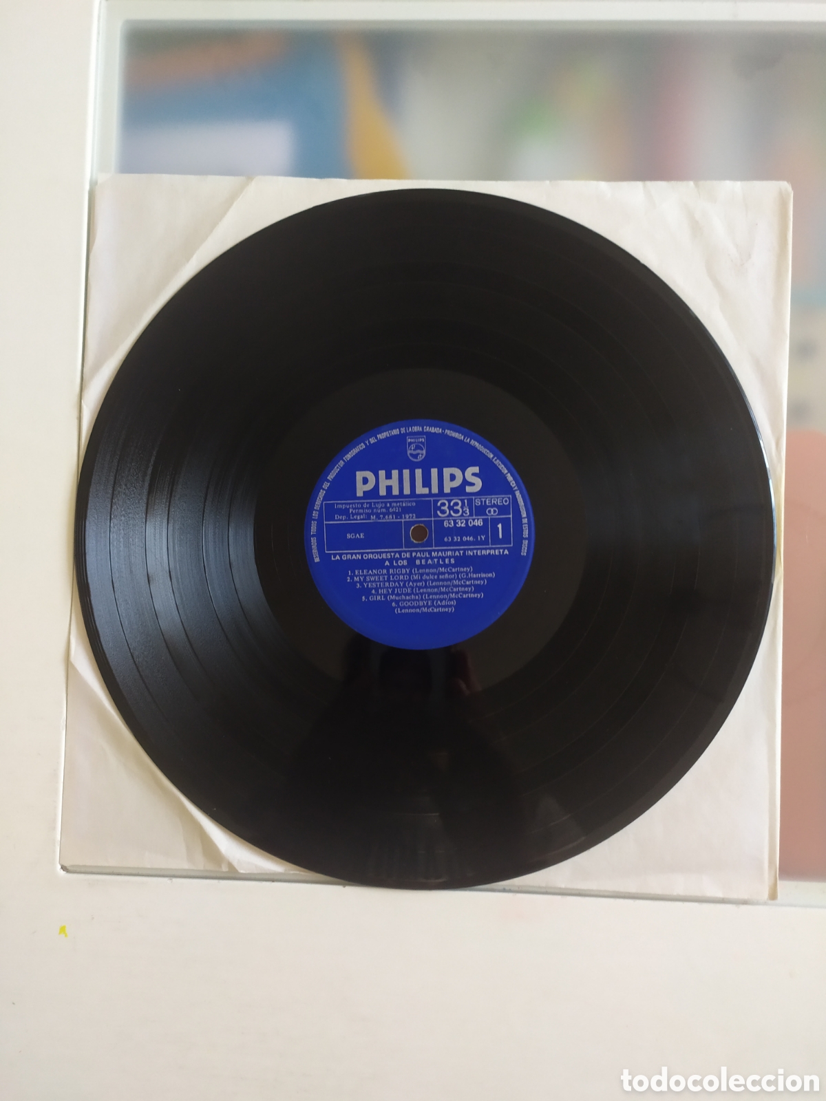 Discos de vinilo: Lp La gran orquesta de Paul Mauriat Interpreta A Los Beatles - Foto 1