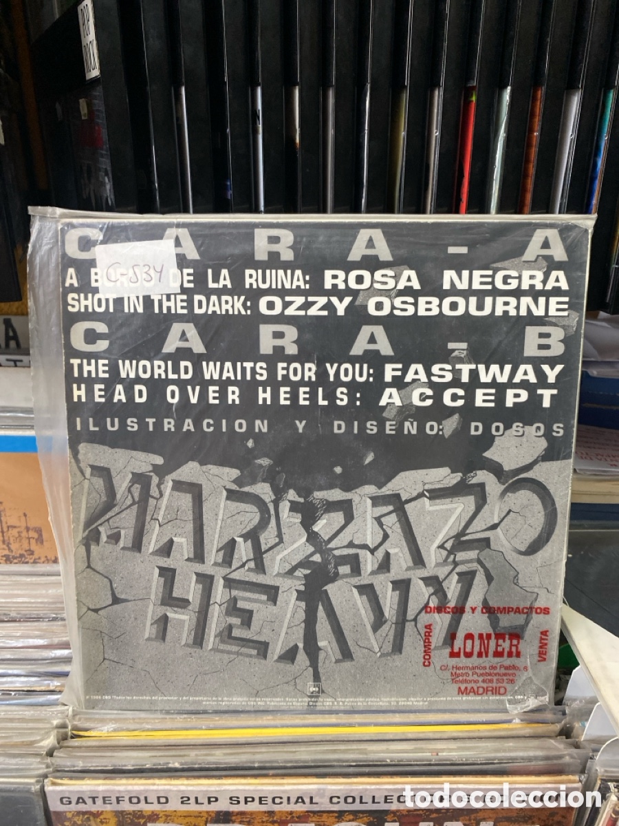 Discos de vinilo: Marzazo Heavy - Recopilatorio - Foto 2