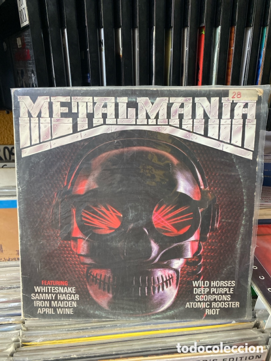 Discos de vinilo: Metalmania - Recopilatorio - Foto 1