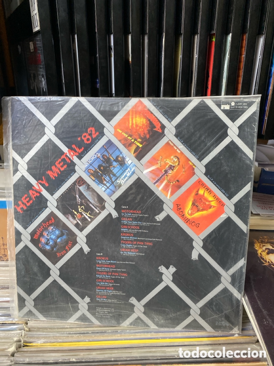 Discos de vinilo: Heavy Metal &lsquo;82 - Recopilatorio - Foto 2