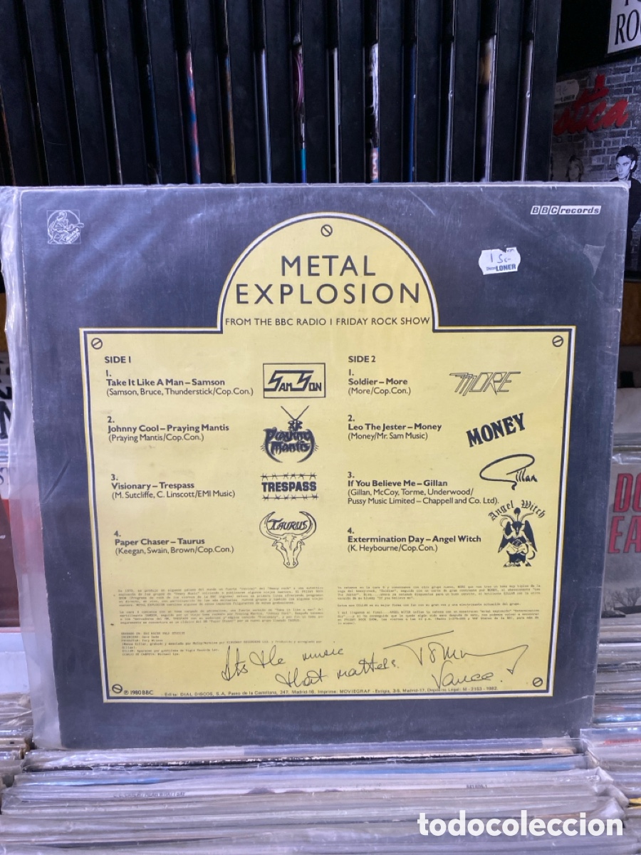 Discos de vinilo: Metal Explosion - From the Friday Rock Show - Foto 2