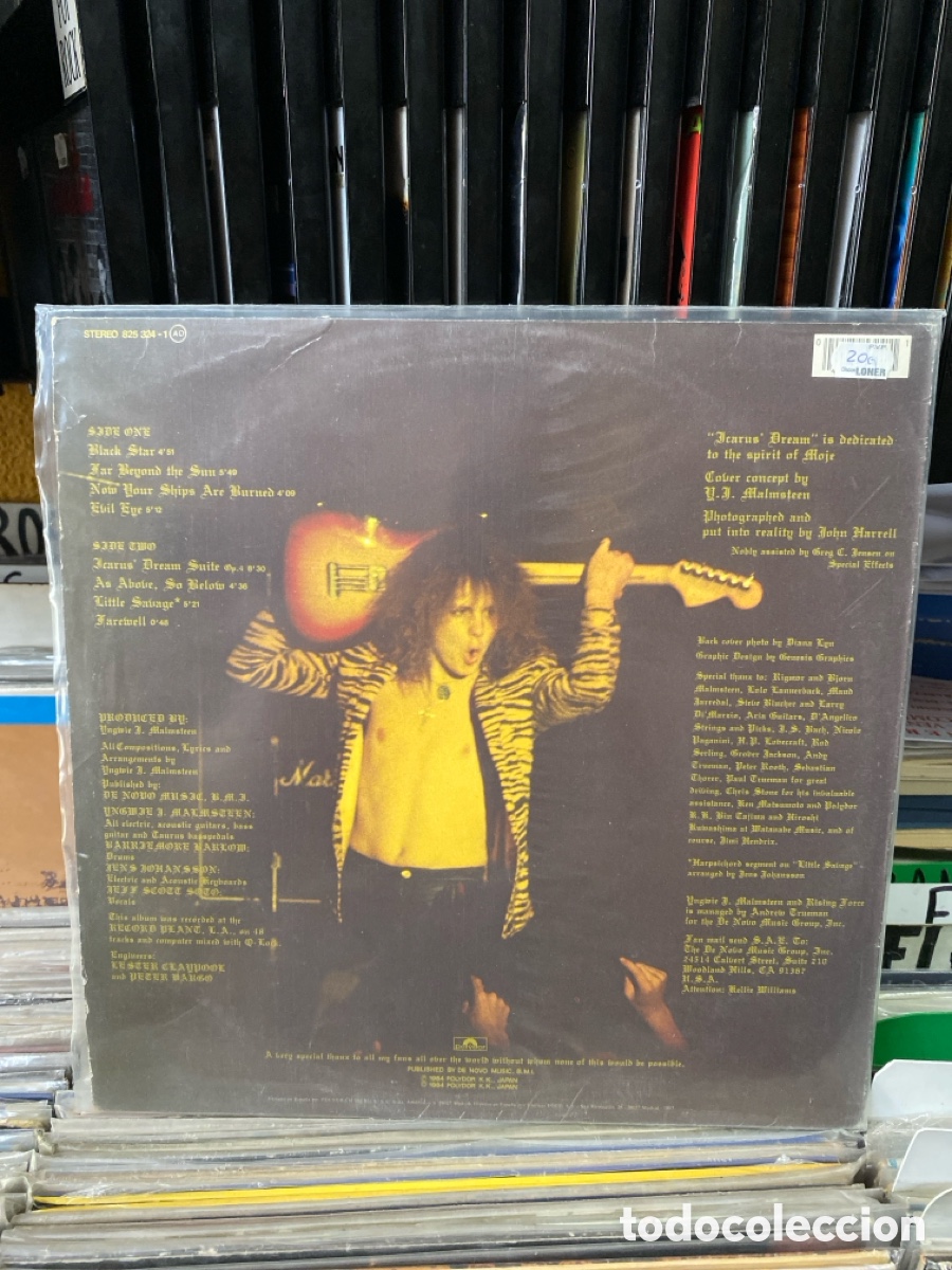 Discos de vinilo: Yngwie Malmsteen - Rising Force - Foto 2
