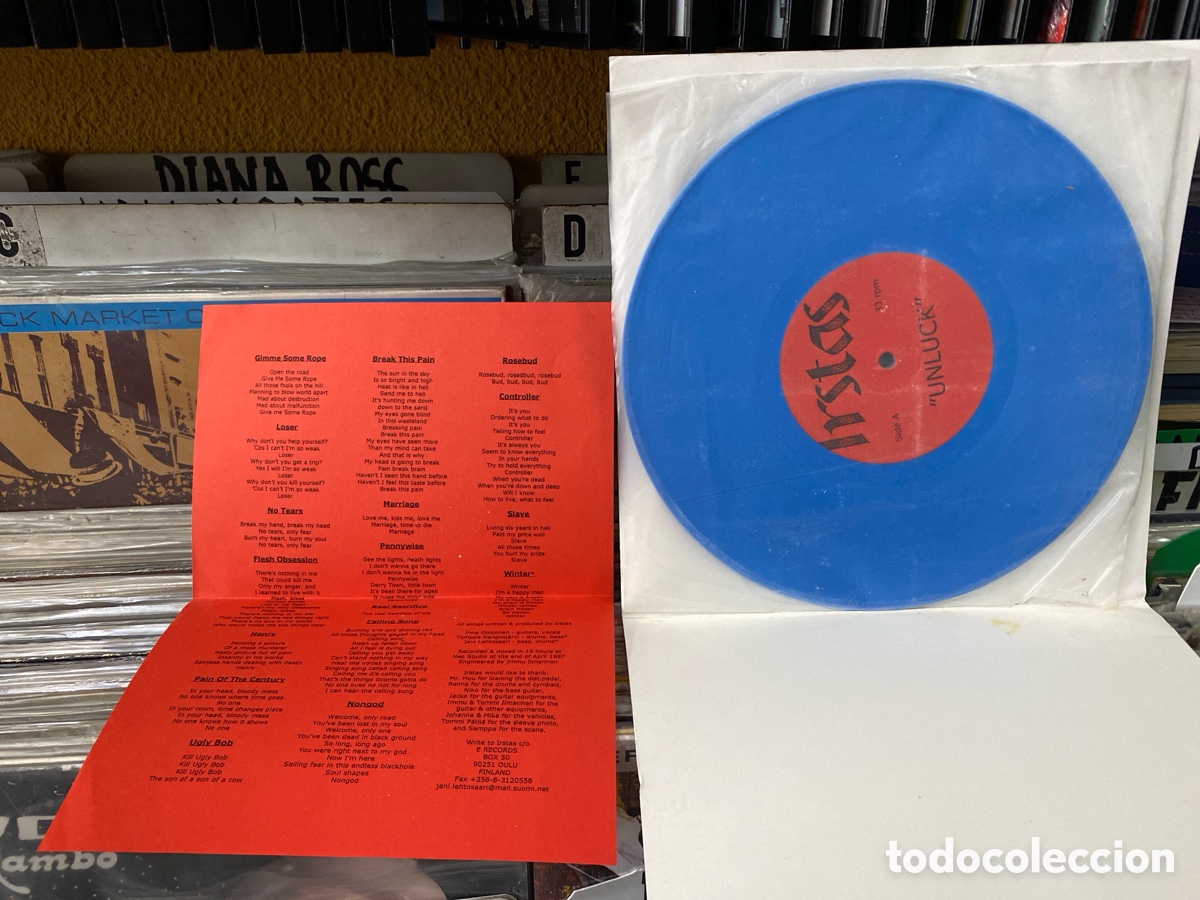 Discos de vinilo: Irstas- Unluck - Edici&oacute;n limitada - Foto 3