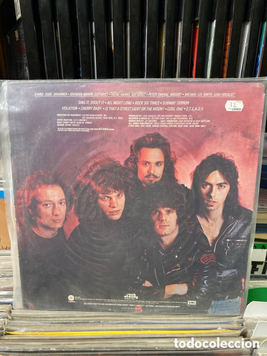 Discos de vinilo: Starz- Violation - LP - Foto 2