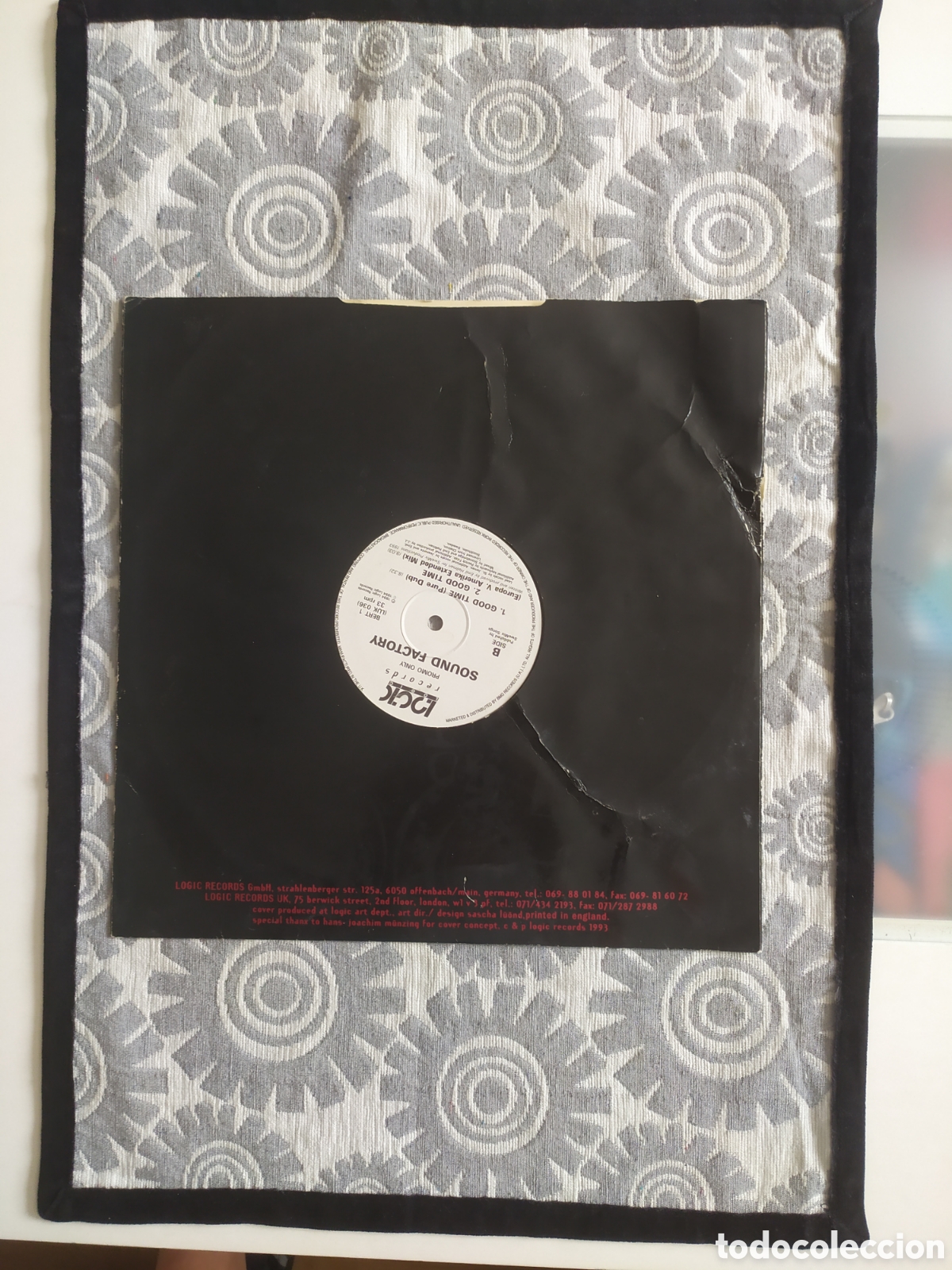 Discos de vinilo: Maxi single Sound Factory. Good Time - Foto 2