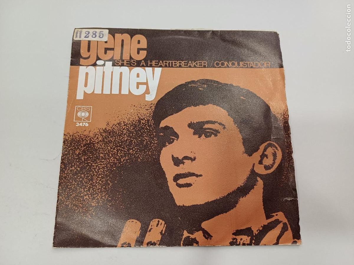 Discos de vinilo: GENE PITNEY/SHES A HEARTBREAKER/SINGLE. - Foto 1